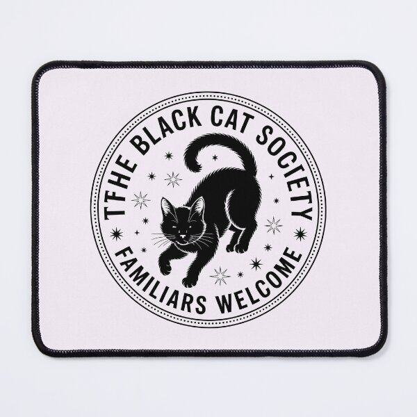 Item preview, The Black Cat Society – Mystical Witches’ Familiar designed and sold by Compass and a Camera.