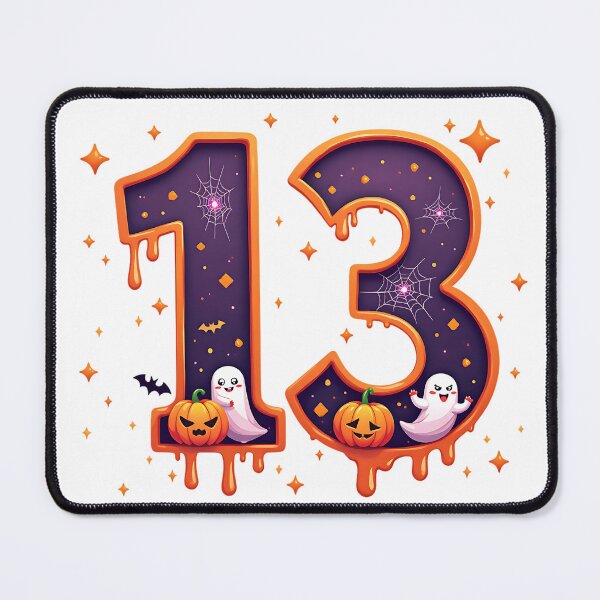 Item preview, Halloween Number 13 Ghosts Pumpkins Spiderweb Spooky Costume designed and sold by ArtDesignTp.