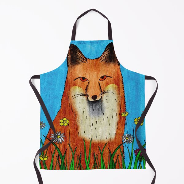 Item preview, Fox and Flowers Watercolor designed and sold by Majikat Designs.
