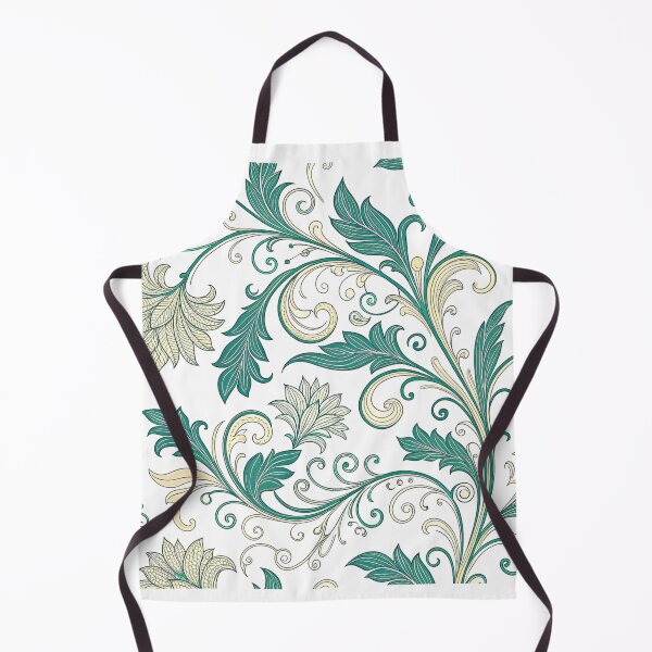Item preview, Seamless Green Floral Pattern | Botanical Ornamental Design designed and sold by VivoStudio.