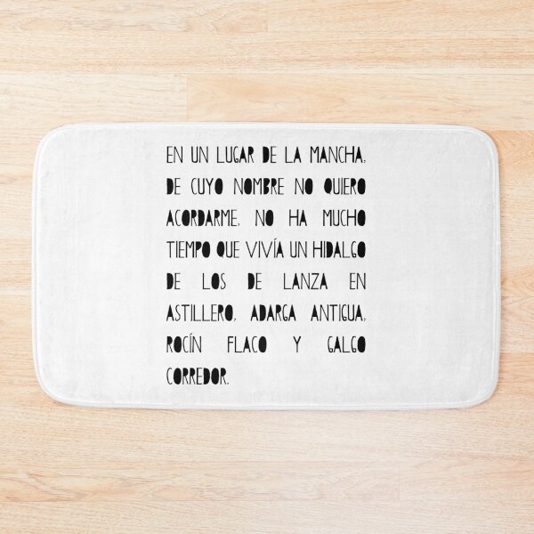 Item preview, Beginning of "Don Quixote de la Mancha" by Miguel de Cervantes designed and sold by Filologica.