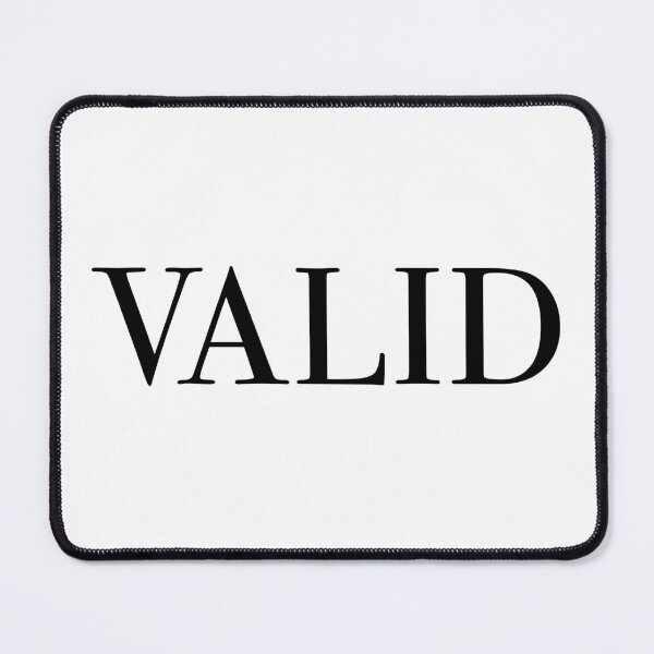 Item preview, VALID in Serif Typography designed and sold by Memes N Lore .