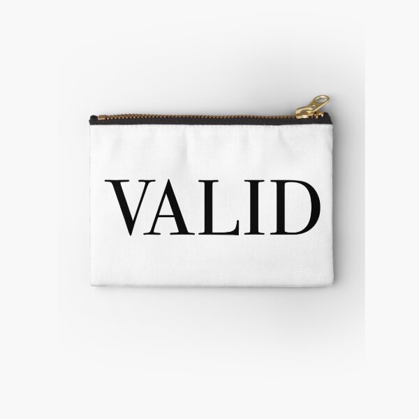 Item preview, VALID in Serif Typography designed and sold by Memes N Lore .