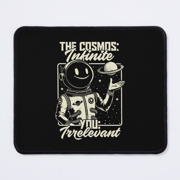 Item preview, Irrelevant Sassy Astronaut - Funny Motivational Quote designed and sold by Studio Mootant.