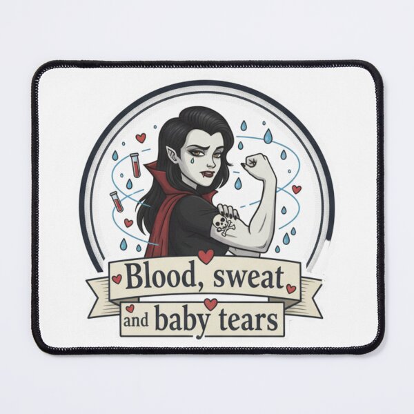 Item preview, Momcula Strong Blood Sweat Baby Tears designed and sold by Silent Watch Threads..