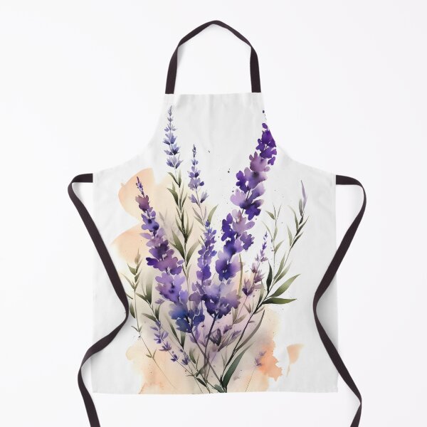 Item preview, Watercolor Lavender – Delicate Purple Floral Art designed and sold by EmeraldeaArt.