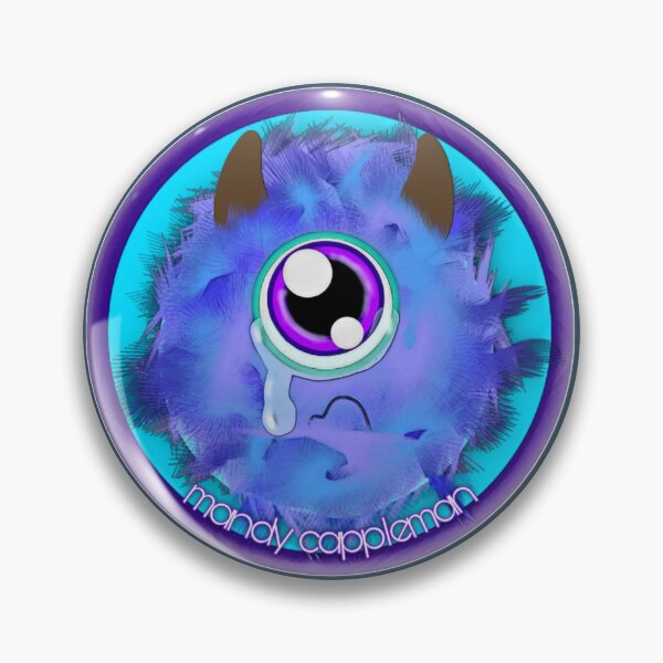 Item preview, Monster. Blue. Sad. designed and sold by PatchworkBird.
