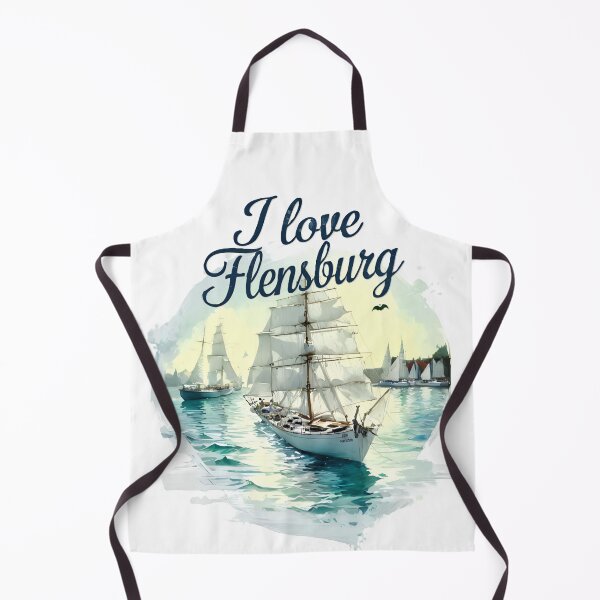 Item preview, I love Flensburg Sailing Boat designed and sold by Khala.