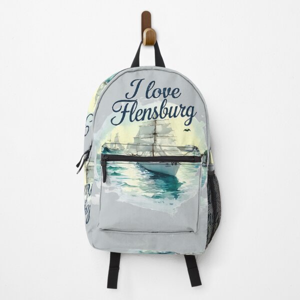Item preview, I love Flensburg Sailing Boat  designed and sold by Khala.