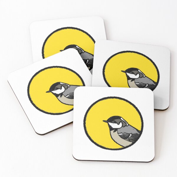 Item preview, Coal Tit Artwork – Contemporary Bird Design designed and sold by GWARTGB.