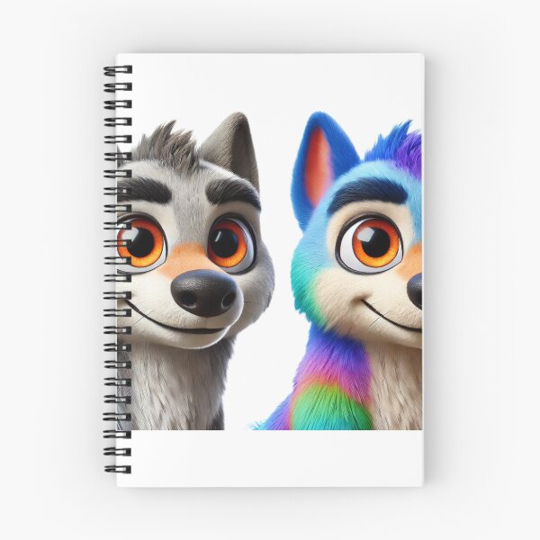 Item preview, Dire Wolf Duo designed and sold by Sillytoe.