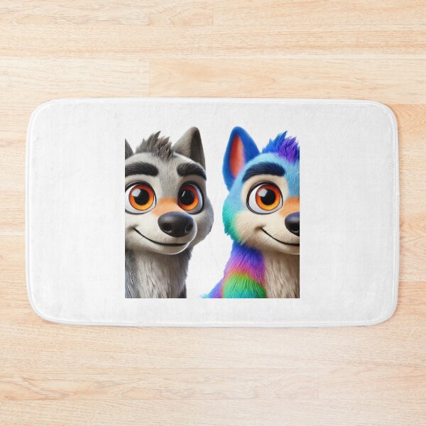 Item preview, Dire Wolf Duo designed and sold by Sillytoe.