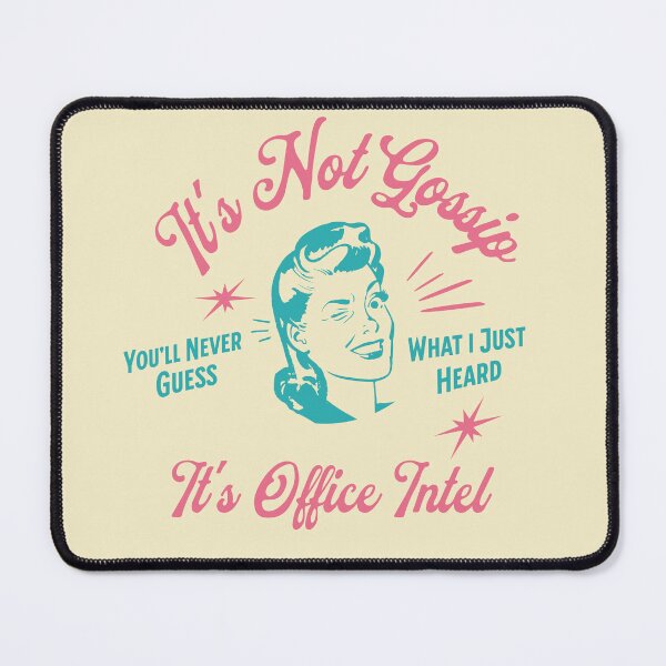 Item preview, Retro Inspired Office Gossip Shirt designed and sold by KD Studios.