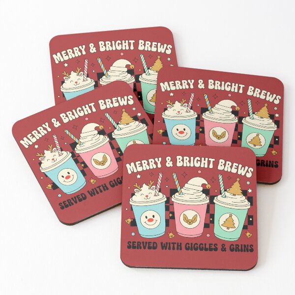 Item preview, This retro-inspired Christmas festive coffee cups designed and sold by justyna-s28.