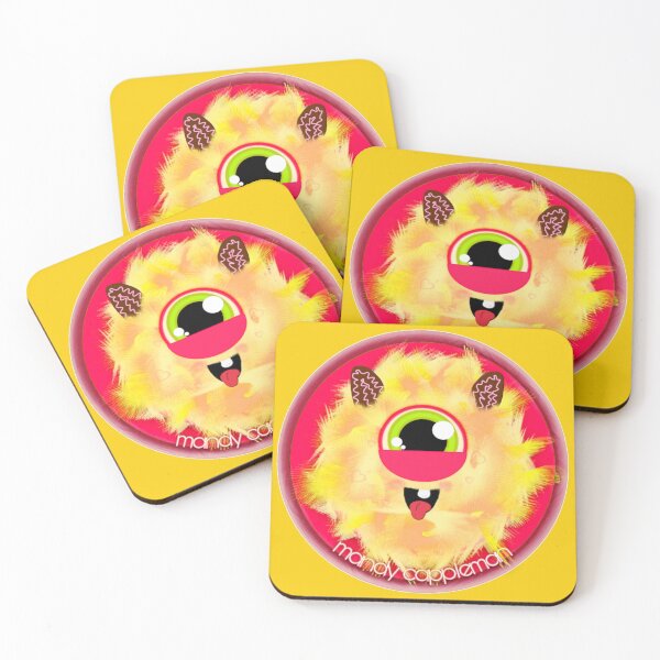 Item preview, Monster. Yellow. Silly. designed and sold by PatchworkBird.
