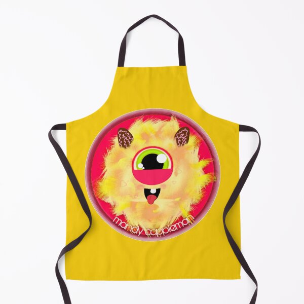 Item preview, Monster. Yellow. Silly. designed and sold by PatchworkBird.