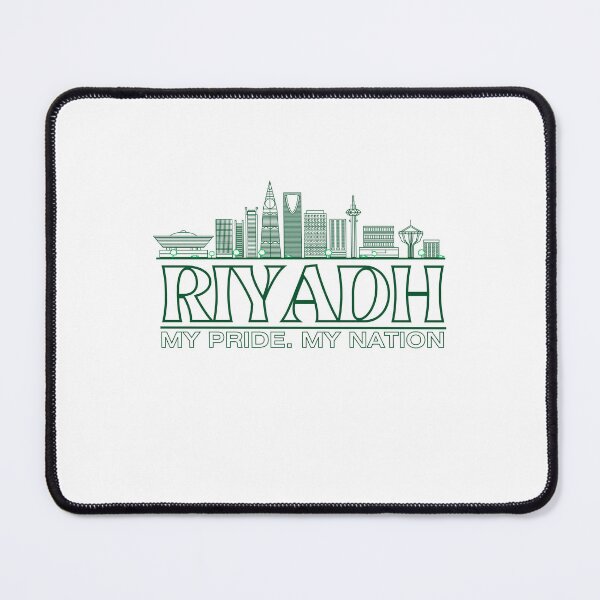 Item preview, Riyadh Skyline Digital Art Illustration designed and sold by TechTrendz2000.
