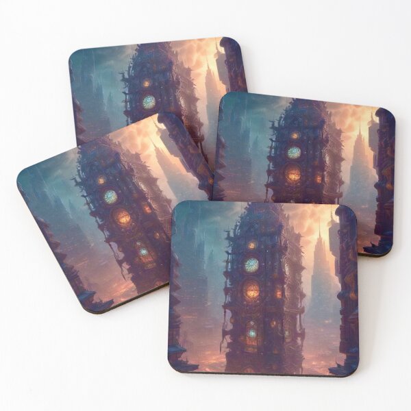 Item preview, Clocktower Arcana - Dark Fantasy Art concept designed and sold by Delerat7.