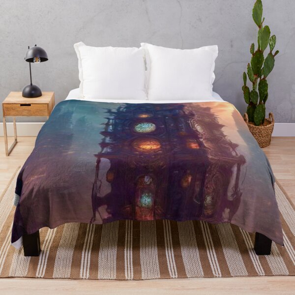 Item preview, Clocktower Arcana - Dark Fantasy Art concept designed and sold by Delerat7.