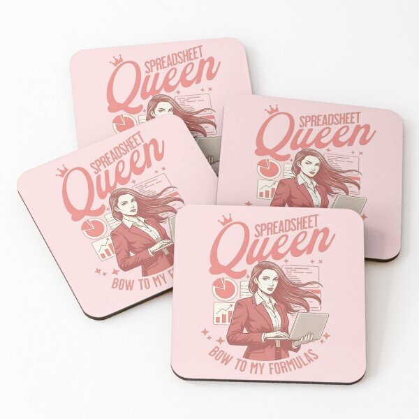 Item preview, Spreadsheet Queen Office Humor Shirt designed and sold by KD Studios.