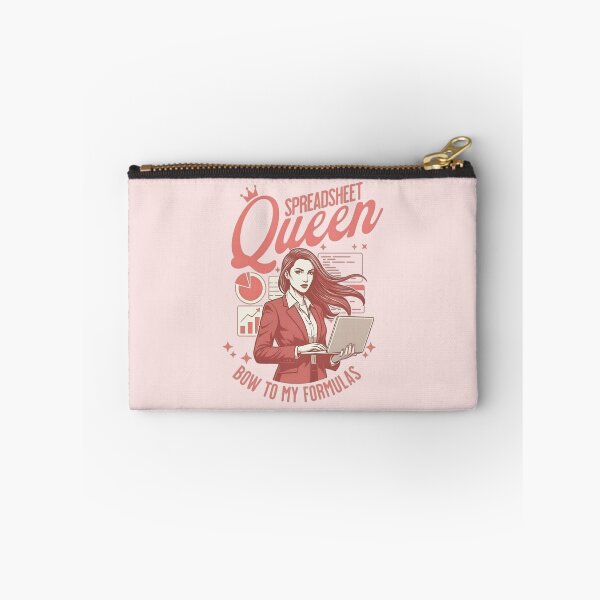 Item preview, Spreadsheet Queen Office Humor Shirt designed and sold by KD Studios.