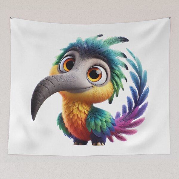 Item preview, Adorable Elephant Bird  designed and sold by Sillytoe.