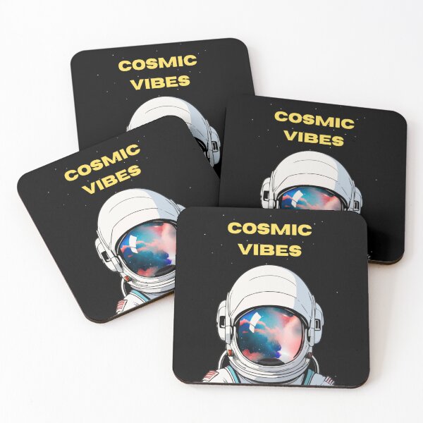Item preview, Cosmic Vibes Astronaut Space Art designed and sold by ArttArda.