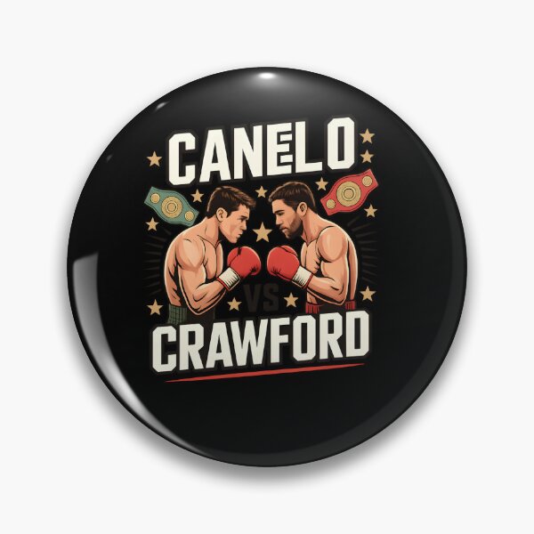 Item preview, Canelo vs Crawford Boxing Match Design designed and sold by Privon.
