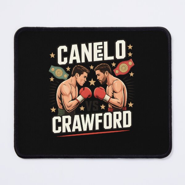 Item preview, Canelo vs Crawford Boxing Match Design designed and sold by Privon.