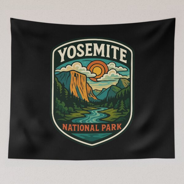 Item preview, Yosemite National Park designed and sold by TomFrontierArt.