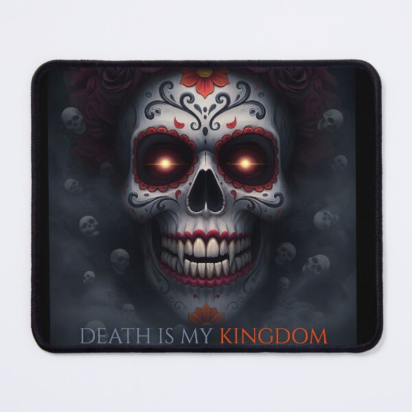 Item preview, Sugar Skull King "Death is my kingdom" | Dark Royalty, Dia de los Muertos Art designed and sold by EnigmaticGoth.