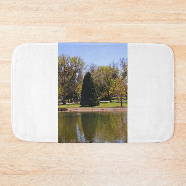 Item preview, Serene Park with Reflective Pond designed and sold by Phakade's Photos.