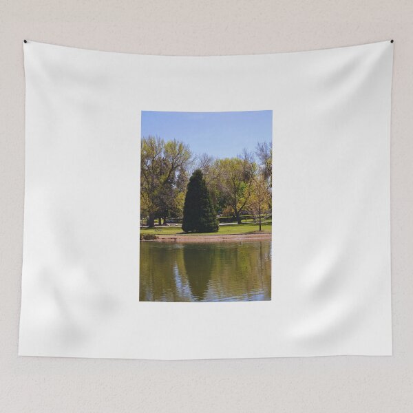 Item preview, Serene Park with Reflective Pond designed and sold by Phakade's Photos.
