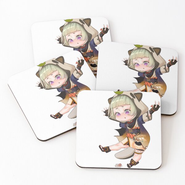 Item preview, Fanart - cute chibi anime girl - tanuki costume designed and sold by Yllona Art.
