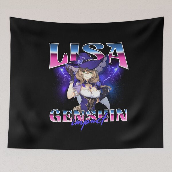 Item preview, Lisa Genshin Impact designed and sold by My-Art-World.