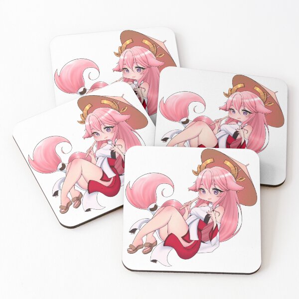 Item preview, Fanart - cute chibi anime girl - pink hair designed and sold by Yllona Art.