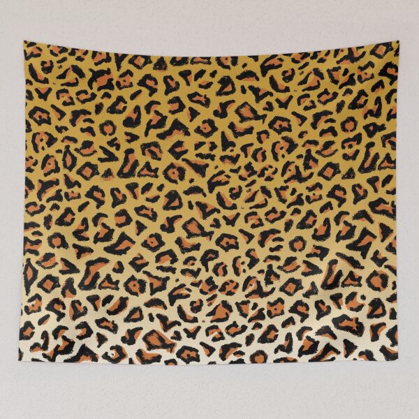 Item preview, Hand-Painted Leopard Print Pattern in Warm Natural Tones  designed and sold by ArchersBoutique.