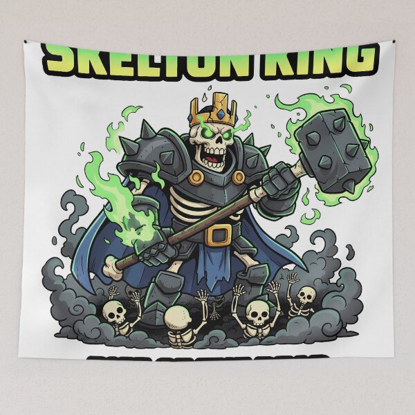 Item preview, Skeleton King Clash Royale designed and sold by Drip stamp.