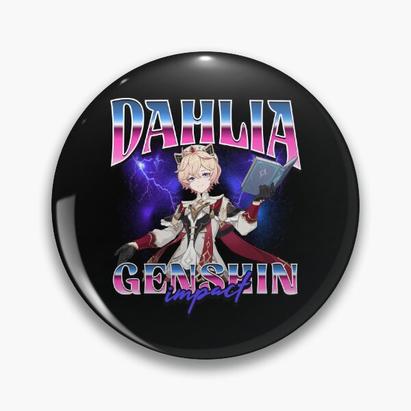 Item preview, Dahlia Genshin Impact designed and sold by My-Art-World.