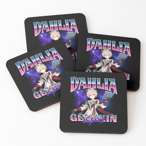 Item preview, Dahlia Genshin Impact designed and sold by My-Art-World.