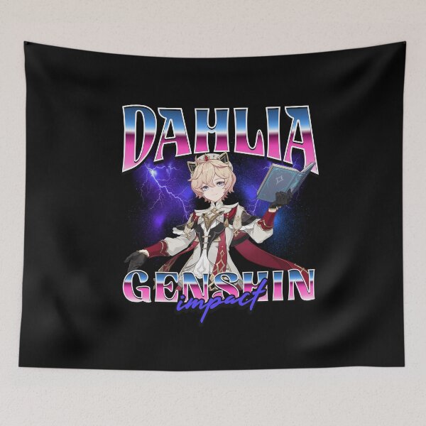 Item preview, Dahlia Genshin Impact designed and sold by My-Art-World.