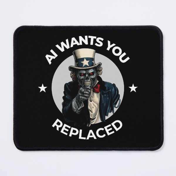 Item preview, AI Wants You Replaced designed and sold by Best Shirts Now.