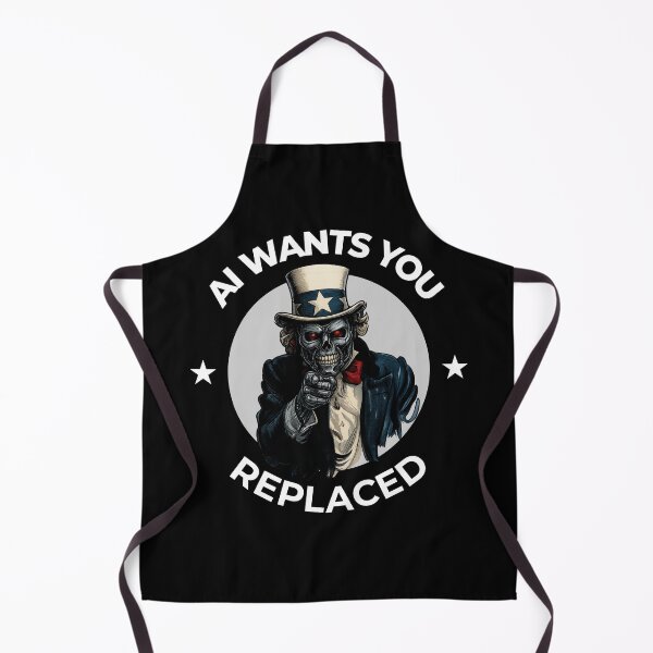 Item preview, AI Wants You Replaced designed and sold by Best Shirts Now.