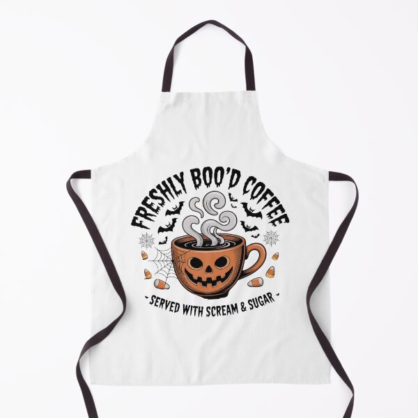 Item preview, Freshly Brewed Halloween Coffee – Spooky Pumpkin Mug Design designed and sold by SoftStyleStudio ⭐⭐⭐.