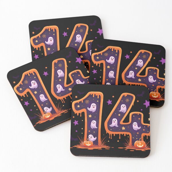 Item preview, Halloween Number 14 Ghosts Pumpkins Bats Spooky Costume designed and sold by ArtDesignTp.