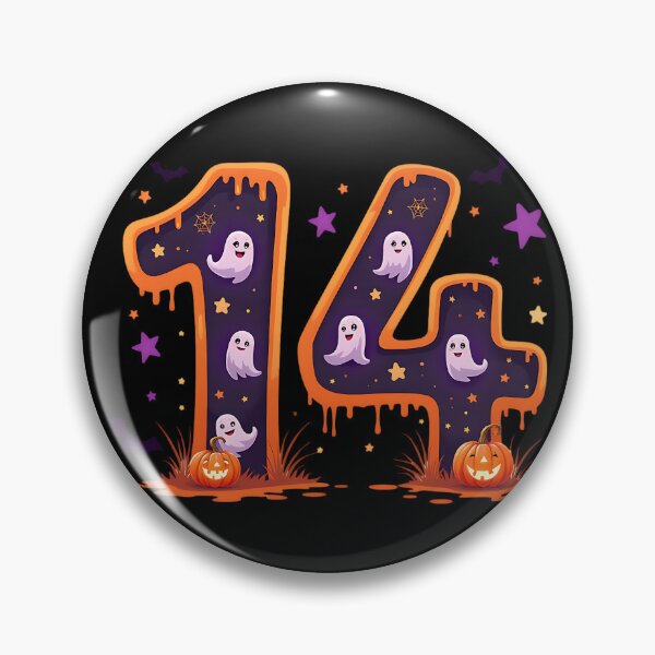 Item preview, Halloween Number 14 Ghosts Pumpkins Bats Spooky Costume designed and sold by ArtDesignTp.