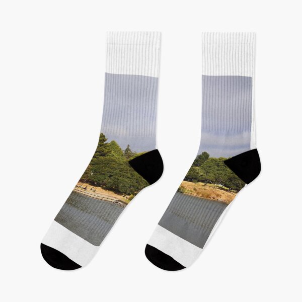 Item preview, Tranquil Lakeside View and Green Trees designed and sold by Phakade's Photos.