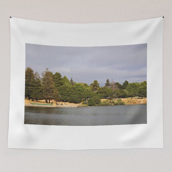 Item preview, Tranquil Lakeside View and Green Trees designed and sold by Phakade's Photos.