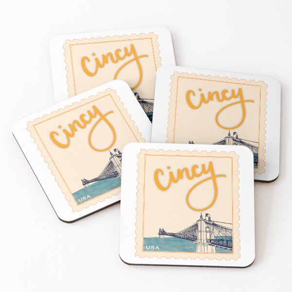 Item preview, Cincinnati Orange Cincy Stamp designed and sold by morse10.