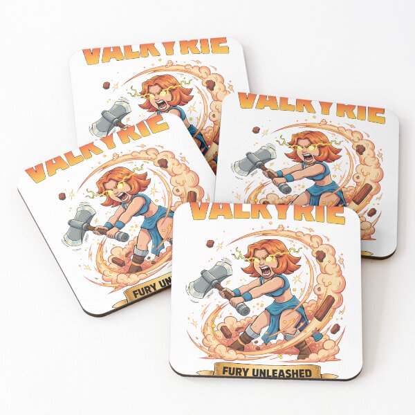 Aperçu de l'œuvre Valkyrie Clash Royale créée et vendue par Drip stamp.